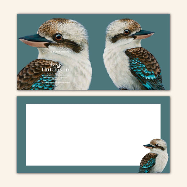 Milo the Kookaburra Greeting Card NMK 💚