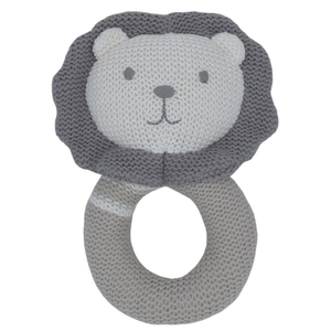 Knitted Rattle - Austin the Lion KRAL