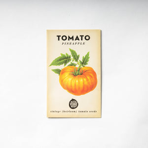 Seeds - Tomato 'Pineapple' Heirloom Seeds 2024