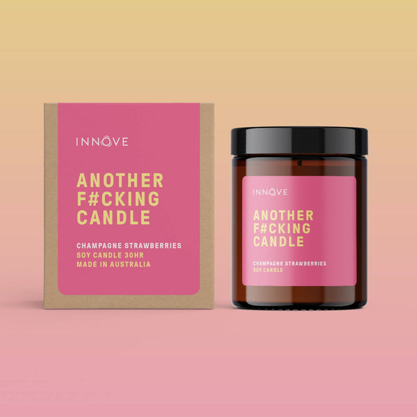 Another F#cking Candle - Champagne Strawberries Fragrance AFCS