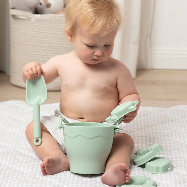 8pc Silicone Bucket Set - Light Sage BSG