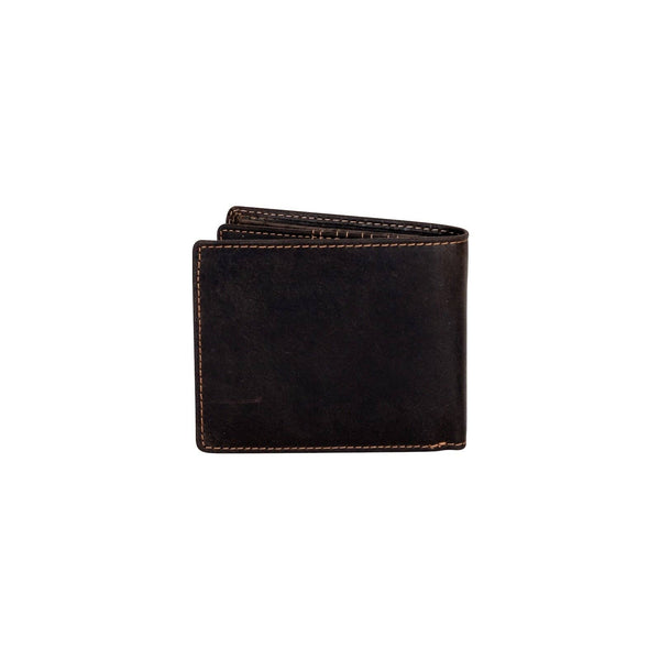 Mason RFID Leather Wallet with Coin Pocket – Brown MLP