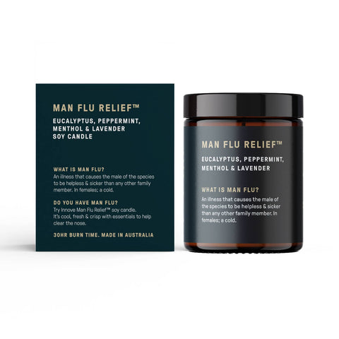 Candle - Man Flu Relief™ Soy Candle CMFR