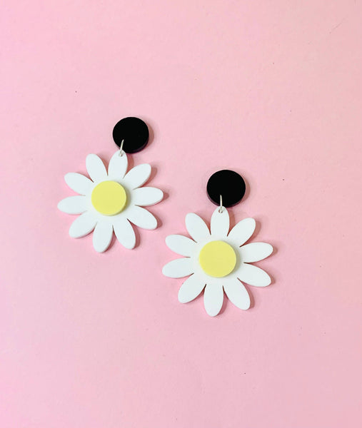 Earrings - Daisies EDB .