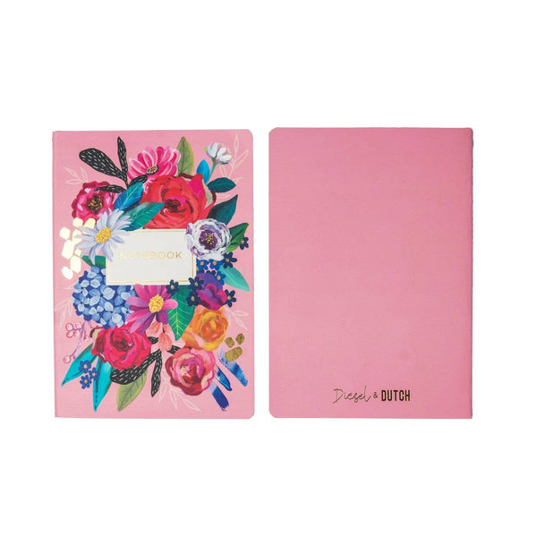 Wildflowers Notebook Assorted 2pk
