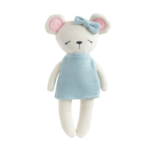 Knitted Animal Toy- Molly the Mouse 2025 KMM