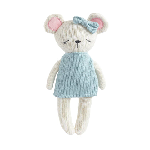 Knitted Animal Toy- Molly the Mouse 2025 KMM