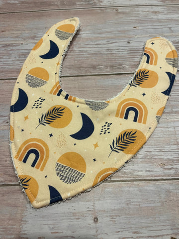 Baby Bib - Dribble Bib, Bandanna Bib, Baby Bib - Desert Moon 2025 BBDM