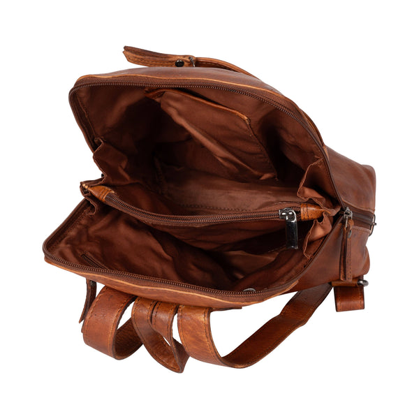 Leather Backpack Perth - Cognac GW6854COG LBP