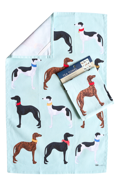 Tea Towel - Greyhound TTG