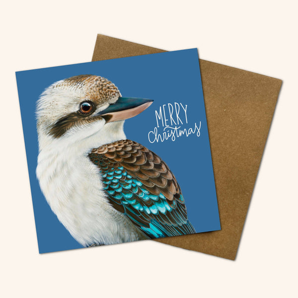 Milo the Kookaburra Christmas Card MKX