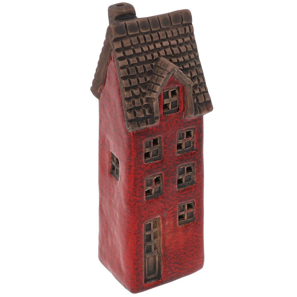Vintage Village Tall House Tealight
