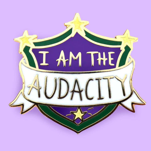 Jubly-Umph Lapel Pin - I Am The Audacity Lapel Pin 🌟