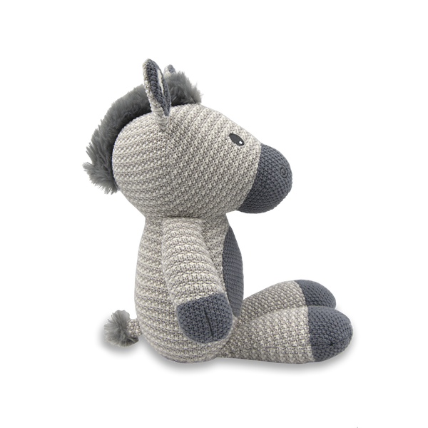 Zac the Zebra Knitted Toy ZZT