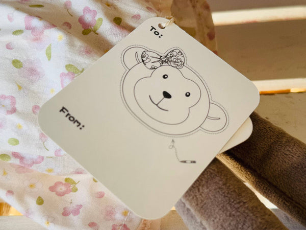 Plush Toy Girl Monkey-Mila GMM