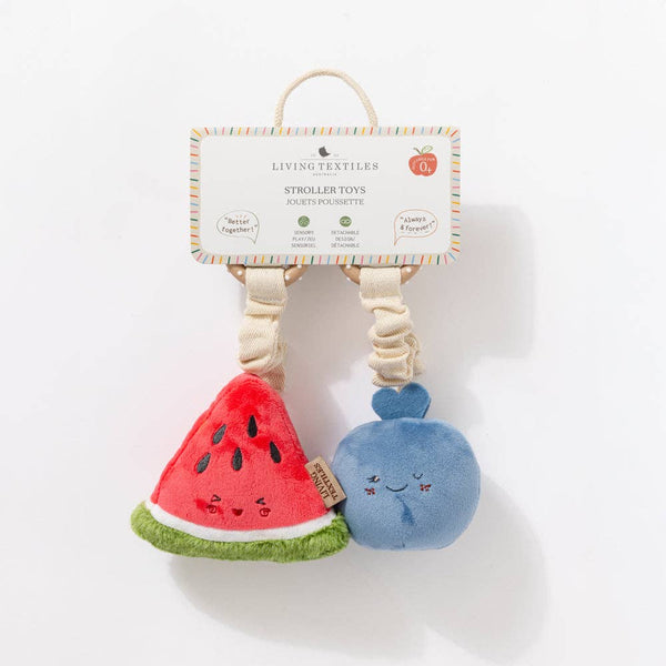 2 Pack Mini Market Brunch Stroller Toys - Watermelon & Blueberry SWB