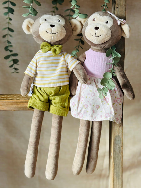 Plush Toy Girl Monkey-Mila GMM