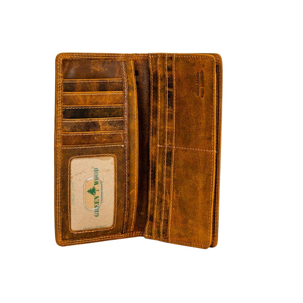 Leather Wallet Camel GWM