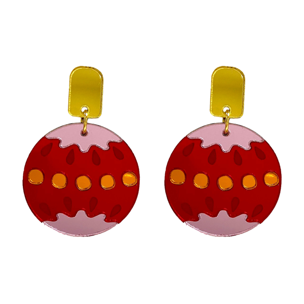 Christmas Bauble Earrings CBE