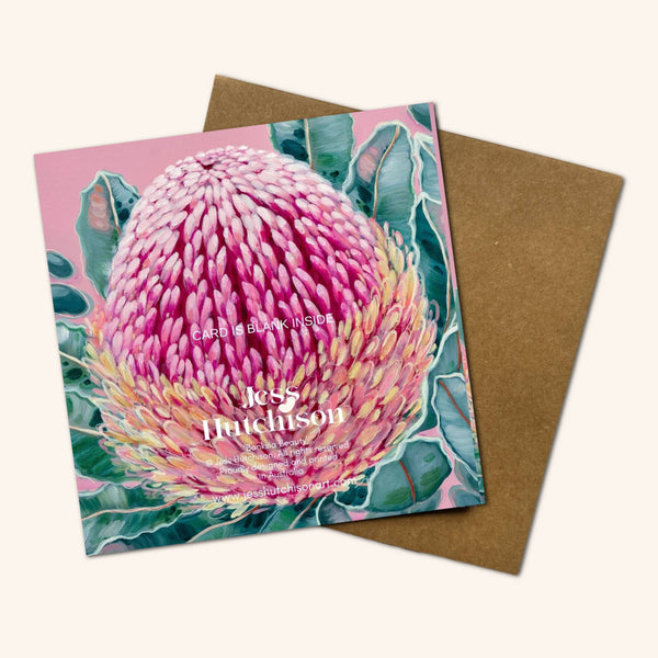 Banksia Beauty Greeting Card BBC 💚