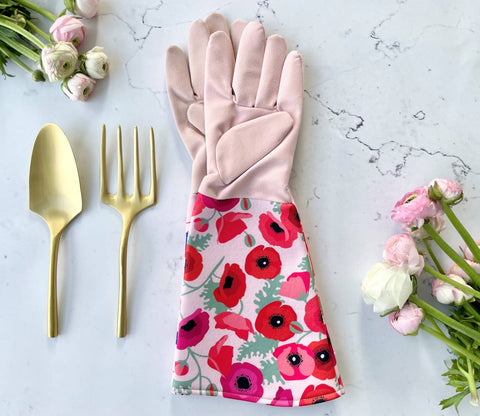 Gardening Gloves - Poppies GGP