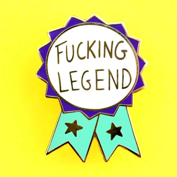 Jubly-Umph Lapel Pin - Fucking Legend Lapel Pin 💚