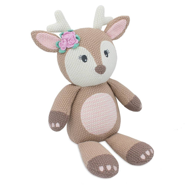 Ava the Fawn Knitted Toy AFK