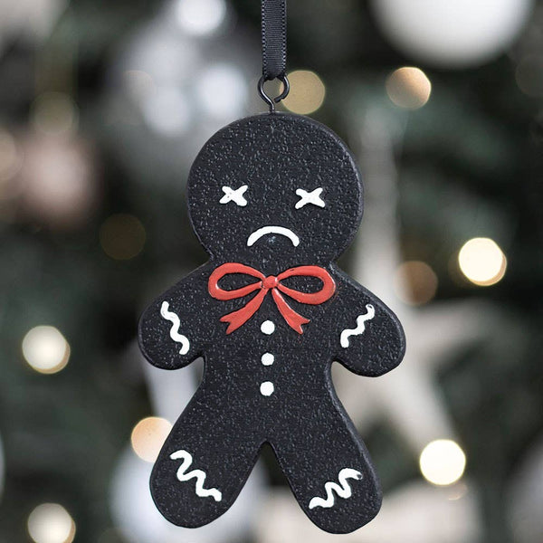 Black Gingerdead Man Hanging Ornament GDM