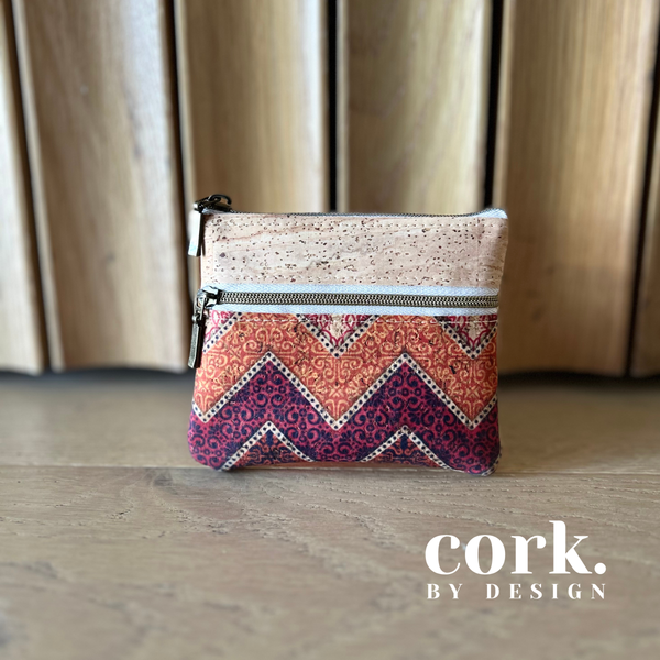 Isabel Cork Purse - Chevron CPC
