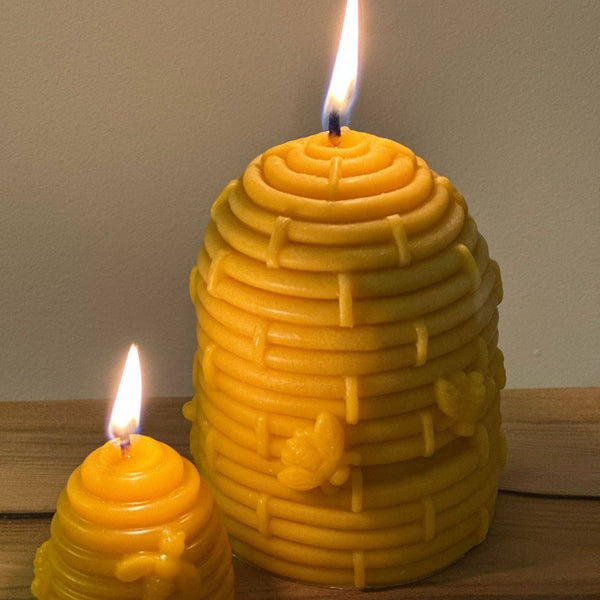 Candle - Hive & Seek - Large Bee Hive – 100% Pure Beeswax CBH