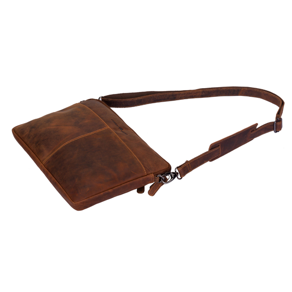 Leather Laptop Sleeve - MacBook Pro/Air 13 / 15 / 16 inch sleeve with Strap - Montreal Sandal LLB