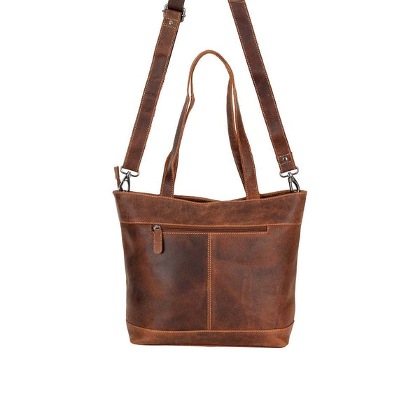 Wildera Leather “Rowan” Tote Bag – Premium Full-Grain Leather Shoulder & Crossbody WRB