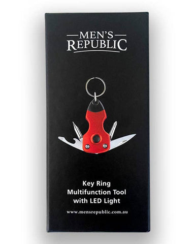 Key Ring Multi Tool - Red FDKR