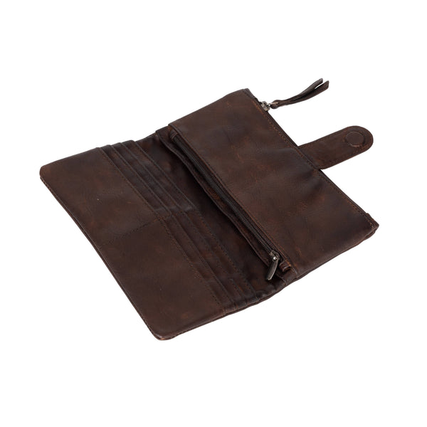 Leather Ladies Wallet GW2250BRN LLW