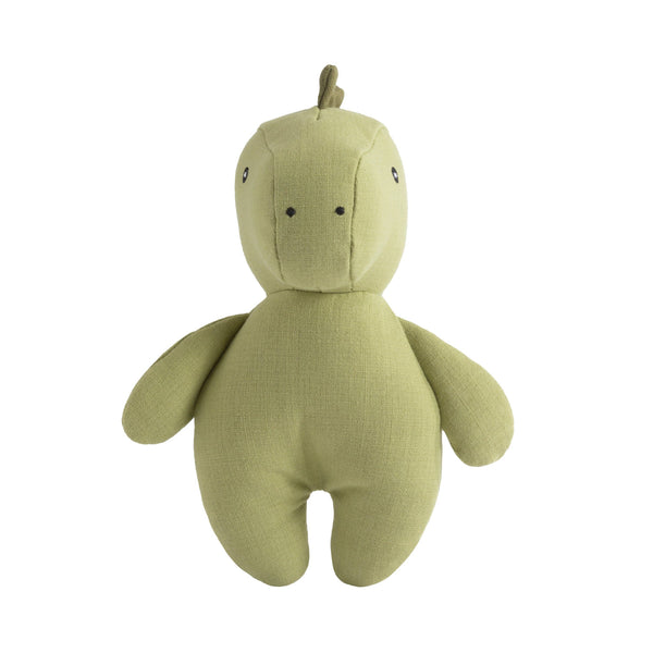 Linen Animal - Dennis the Dinosaur - Small LDD 💚