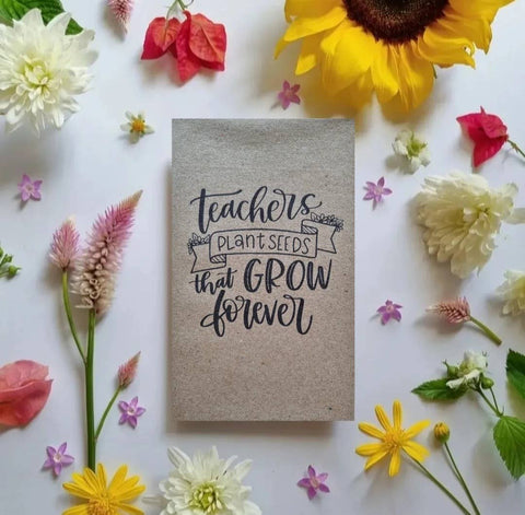 SEEDS - Teachers Plant Seeds - Flower Seeds SPG