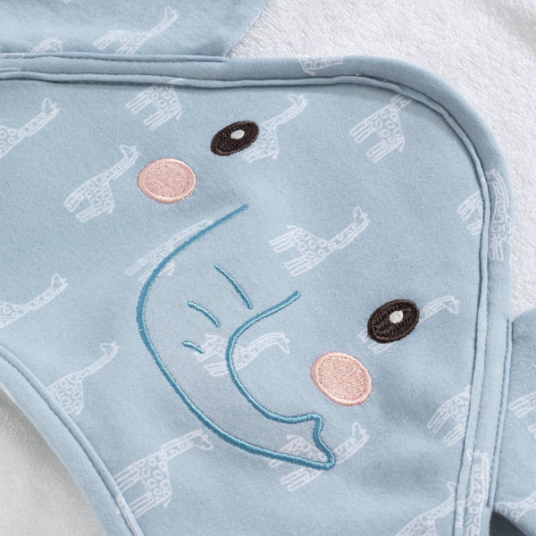 Hooded Towel- Elephant - Wild Safari HTE
