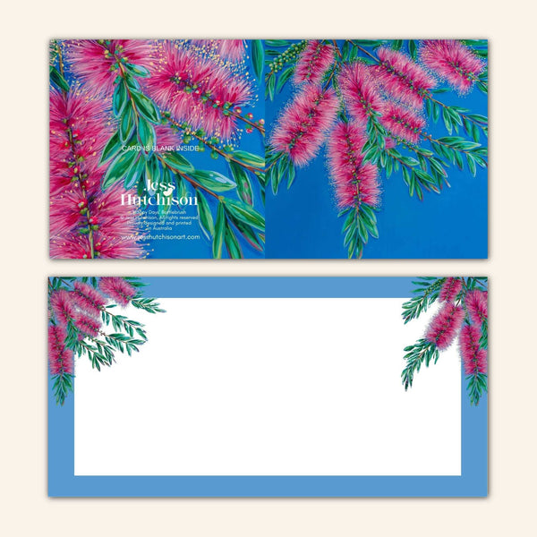 Happy Days' Bottlebrush Greeting Card BBH 💚