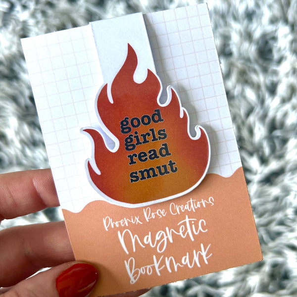 'Good Girls Read Smut' Magnetic Bookmark GBM