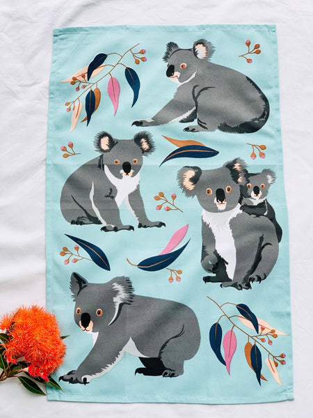Tea Towel - Koalas TKT
