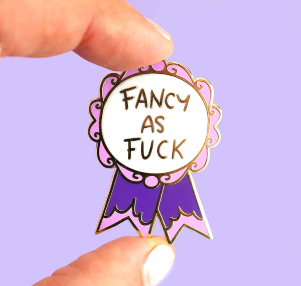 Jubly-Umph Lapel Pin - Fancy As Fuck Lapel Pin 💚