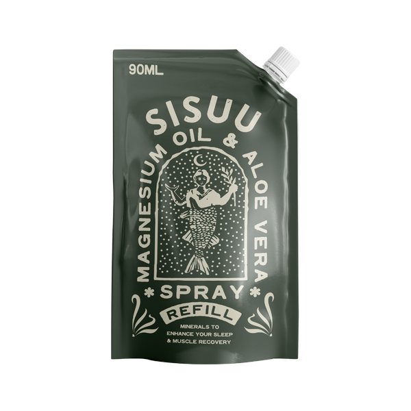 SISUU Magnesium Oil & Aloe Vera Spray Refill - 90 ml SRM