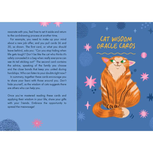 Cat Wisdom Oracle Cards