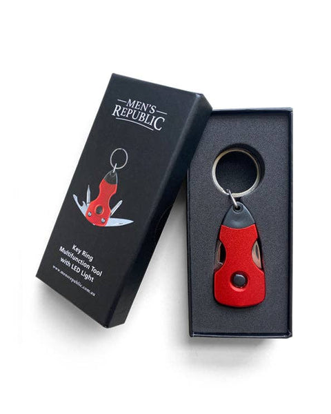 Key Ring Multi Tool - Red FDKR