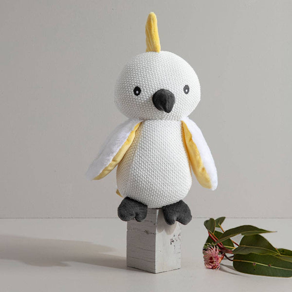 Knitted Toy - Colin the Cockatoo TCC