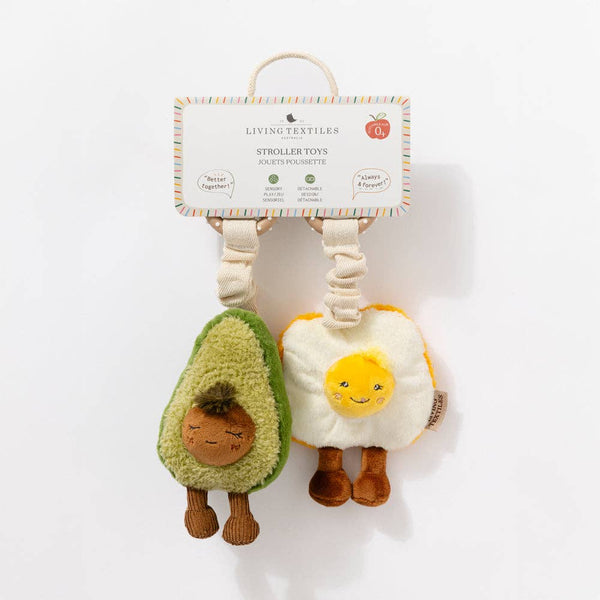 2 Pack Mini Market Brunch Stroller Toys - Avocado & Egg on Toast SAE 💚