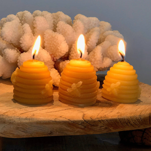 Candle - Baby Bee-hive – 100% Pure Beeswax CBH 💚