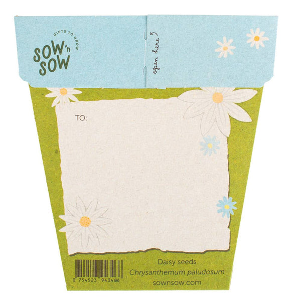 Sow'n'Sow Seeds - Daisy Gift of Seeds SNS