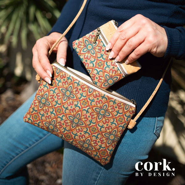 Isabel Cork Purse - Azulejo CPA
