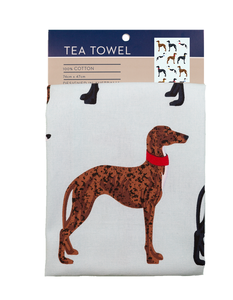 Tea Towel - Greyhound TTG